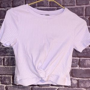 SHEIN brand purple crop top in size medium.